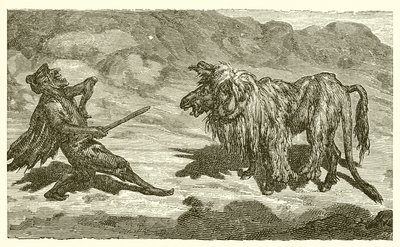 Aslan Derisindeki Eşek by Ernest Henry Griset