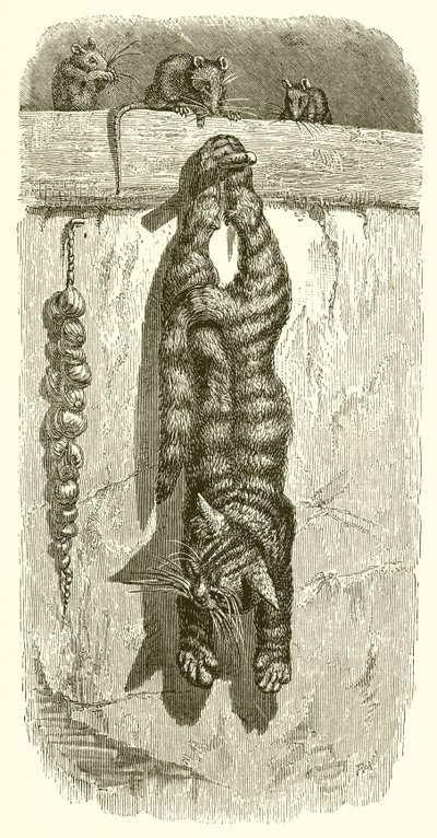 The Cat and the Mice  by Ernest Henry Griset
