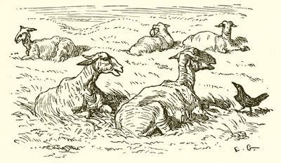 Kartal ve Karga by Ernest Henry Griset