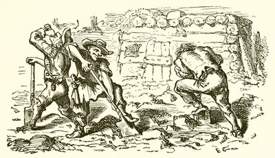Çiftçi ve oğulları by Ernest Henry Griset