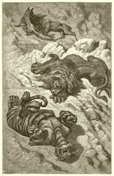 The Lion, the Tiger, and the Fox  by Ernest Henry Griset
