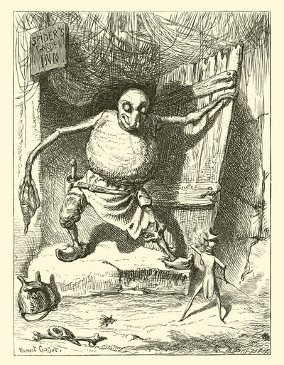 Örümcek ve Sinek by Ernest Henry Griset