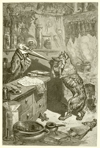 Kurt ve Turna by Ernest Henry Griset