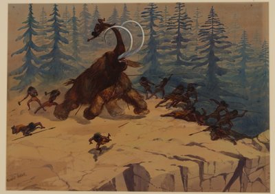 Yünlü Mamut, 1871 by Ernest Henry Griset