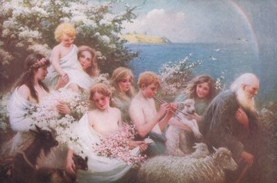 Kışı takip eden bahar, Bibbys Yıllık by Ernest Higgins Rigg