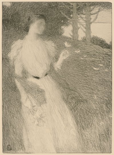 Ekim akşamı, c. 1898. by Ernest Laurent