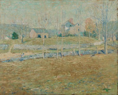 Terkedilmiş Bir Çiftlik, ca. 1908. by Ernest Lawson