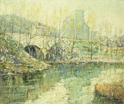 Erken bahar by Ernest Lawson