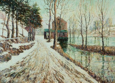 Eriyen kar by Ernest Lawson