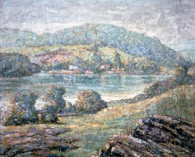 Sabah Işığı, Nehir Vadisi, Connecticut, 1919 by Ernest Lawson