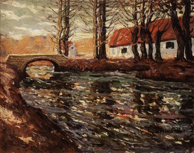 Nehir Manzarası, c.1920 by Ernest Lawson