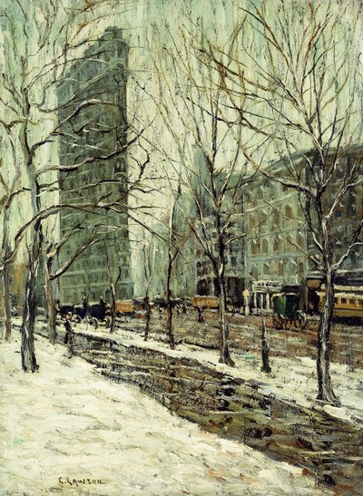 Flatiron Binası by Ernest Lawson