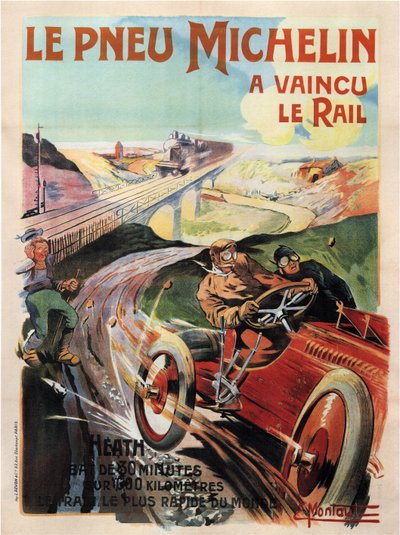 Michelin Lastikleri, 1905 by Ernest Montaut