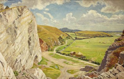 Kuzeyden yokuş yukarı by Ernest Procter