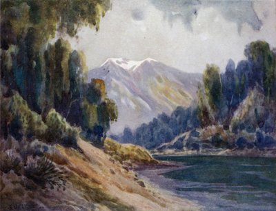 Lake Nahuel Huapi  by Ernest William Christmas