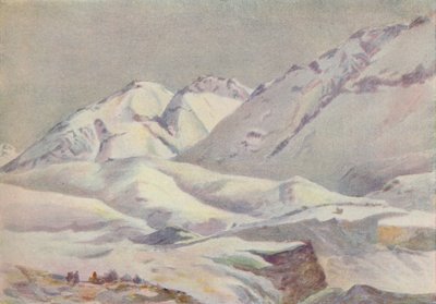 And Dağları, 1916 by Ernest William Christmas