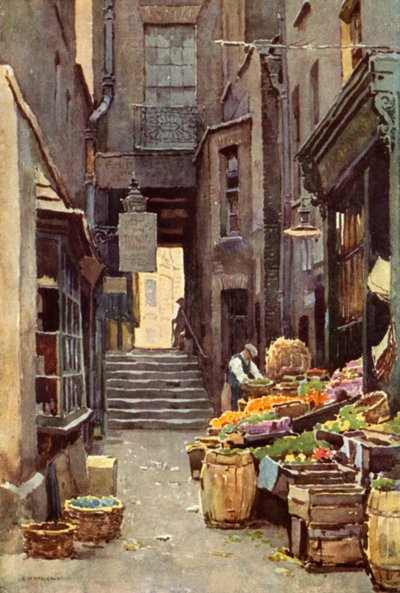 Bir Adelphi Yolu (renkli taş) by Ernest William Haslehust