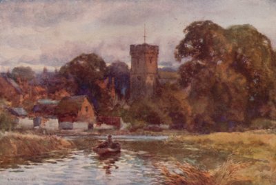 "Sarhoş Bidford" (renkli taş) by Ernest William Haslehust