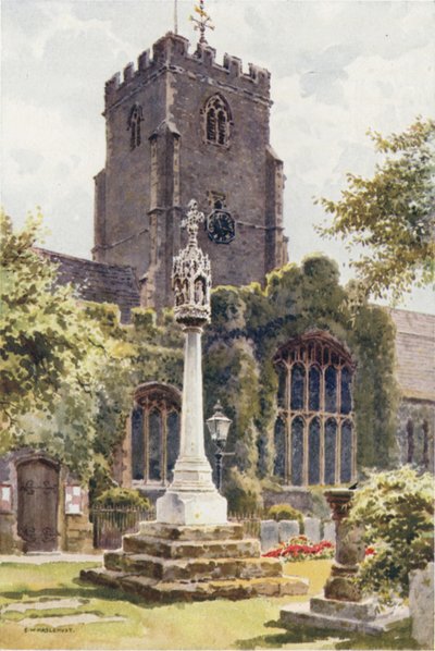 Parish Kilisesi, Folkestone (renkli taş) by Ernest William Haslehust