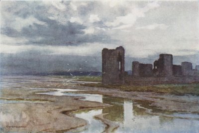 Dee Kumları, Flint Kalesi (renkli taş) by Ernest William Haslehust