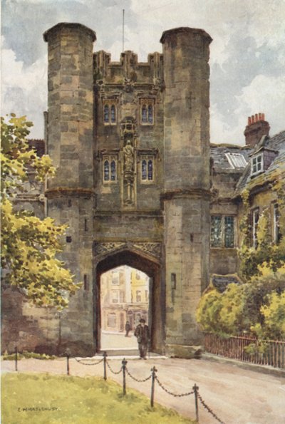 "Piskoposun Gözü", Wells (renkli taş) by Ernest William Haslehust