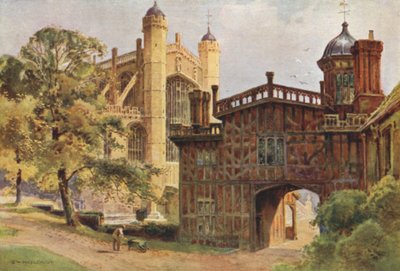 At Nalı Manastırları ve St. George Şapeli (renkli taş) by Ernest William Haslehust