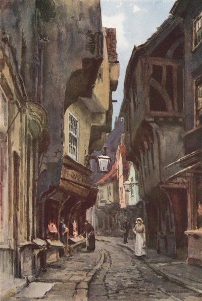 Shambles (renkli taş) by Ernest William Haslehust