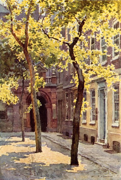 Gardırop Yeri, Blackfriars (renkli taş) by Ernest William Haslehust