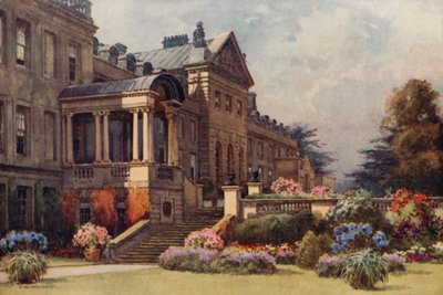 Welbeck Manastırı (renkli taş) by Ernest William Haslehust