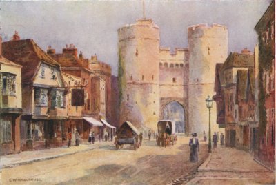 Westgate (renkli taş) by Ernest William Haslehust