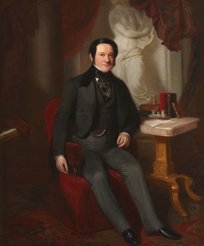 Domenico Francesco Maria Crivelli, 1849 by Ernst August Becker