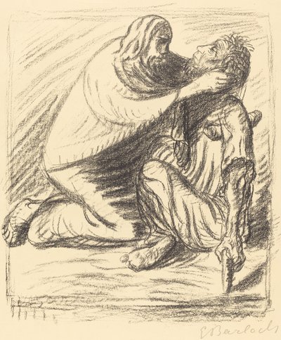 Merhametliler mübarek by Ernst Barlach