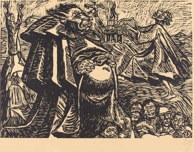 Tanrı Göbeği, 1921. by Ernst Barlach