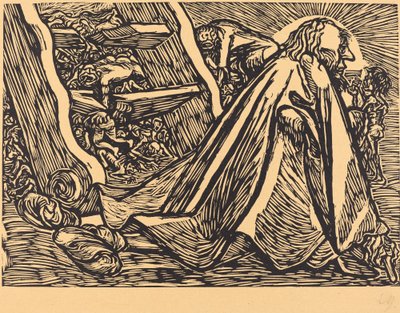 İlahi Dilenci, 1921. by Ernst Barlach