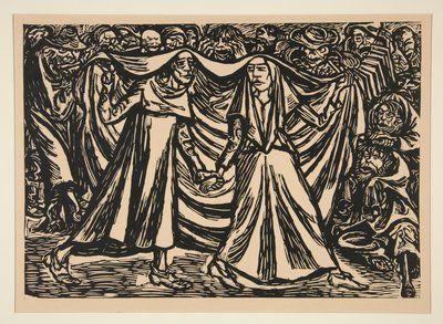 Totentanz II (Ölüm Dansı II) by Ernst Barlach