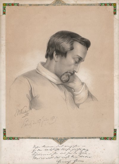 Julius Ernst Benedikt Kietz, Heinrich Heine