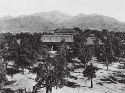 Taianfu, Tai miao, Shantung, Kutsal Tai shan Dağı