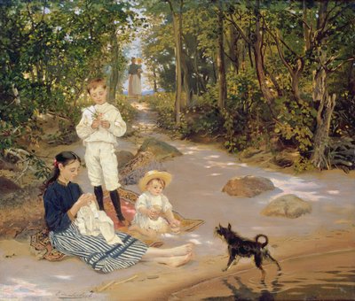 Sanatçı Ailesi, 1880