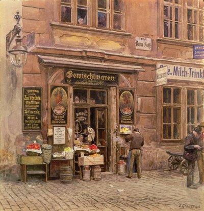 General Store, Viyana, 1906 by Ernst Graner