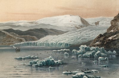 Tyndall Buzulu, kuzeybatı Grönland by Ernst Heyn