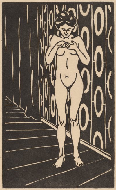 Parmak Oyunu, 1905. by Ernst Ludwig Kirchner