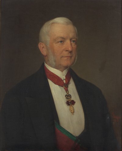 Politikacı Karl Wilhelm Philipp Prince Auersperg by Ernst Lafite