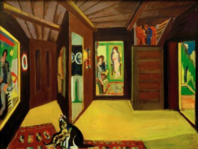 Bergatelier by Ernst Ludwig Kirchner