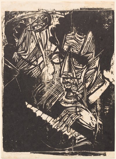 Besteci Kelepçeler by Ernst Ludwig Kirchner