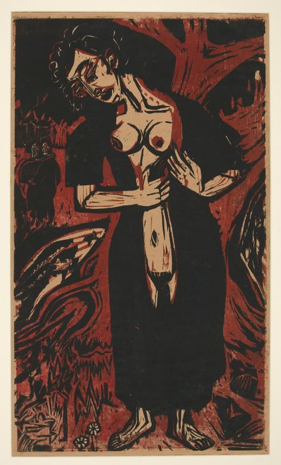 intihar by Ernst Ludwig Kirchner