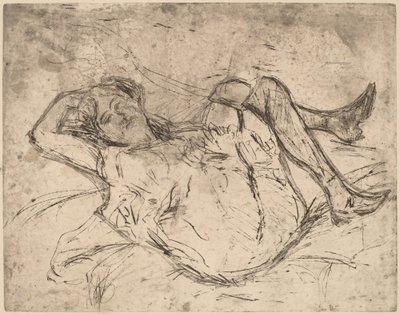 Rüyada Kız by Ernst Ludwig Kirchner