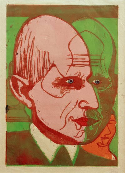E.L.Kirchner, Dr.Frédéric Bauer by Ernst Ludwig Kirchner