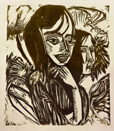 Fehmarn-Mädchen by Ernst Ludwig Kirchner