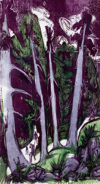 köknar by Ernst Ludwig Kirchner