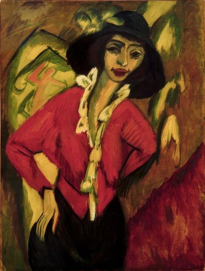 Kadının başı, Gerda by Ernst Ludwig Kirchner